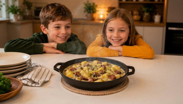 Creamy Potatoes With Smoked Sausage Serve Up Restaurant-Quality Flavor—Kids Beg for Seconds