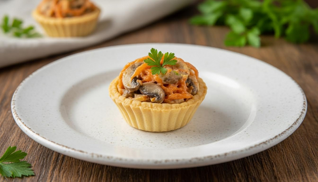 Whip Up Mushroom and Korean Carrot Tartlets That Vanish First at Every Party