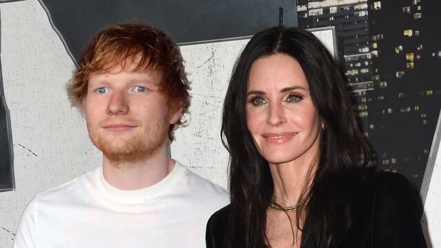 Are Ed Sheeran and Courteney Cox Friends in Real Life? Are Ed Sheeran and Courteney Cox Friends in Real Life?