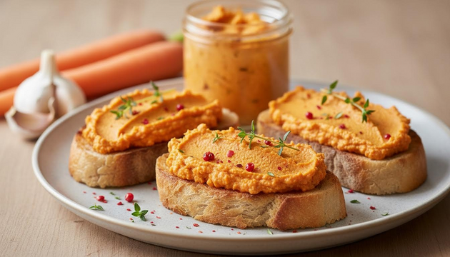 This Silky Spiced Carrot Spread Outsmarts Pâté and Steals the Show