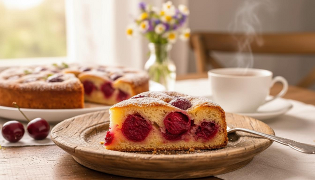 Bake This Cherry Charlotte Once and It Becomes Tradition: Cloud-Soft Crumb, Bright Cherry Tang