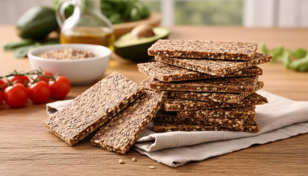 Snack Your Way Slim With These 40-Minute Super-Crunchy Seed Crackers