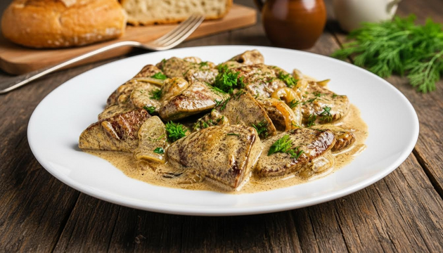This Sour Cream–Braised Pork Liver Will Have the Whole Family Begging for Seconds