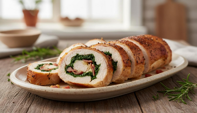 Meet the Juicy, Crispy Chicken Roulade That Makes Family Dinner Effortless