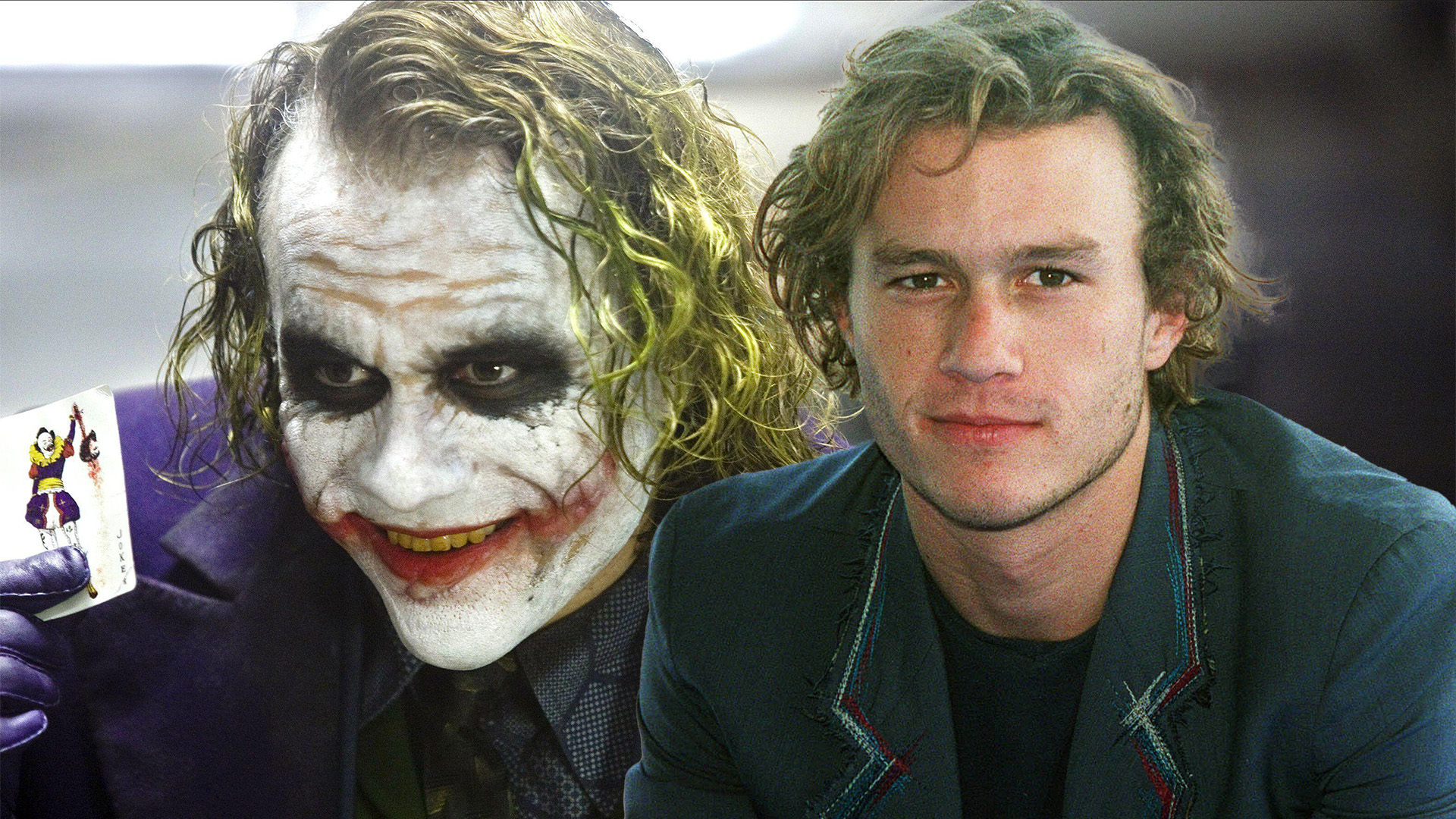 Heath Ledger's Joker Without Makeup is the Stuff of Nightmares 