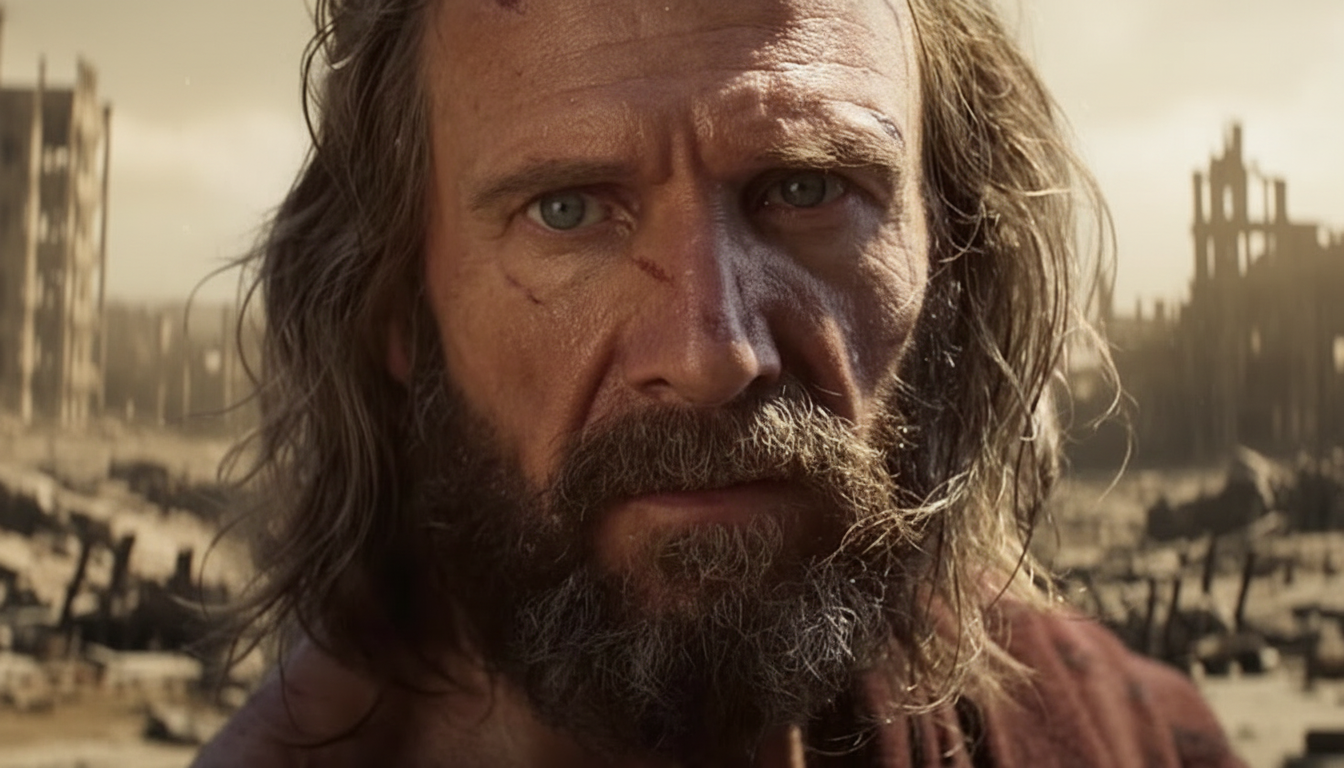 Ralph Fiennes Debuts as President Snow in Jaw-Dropping Hunger Games Prequel Set Photo