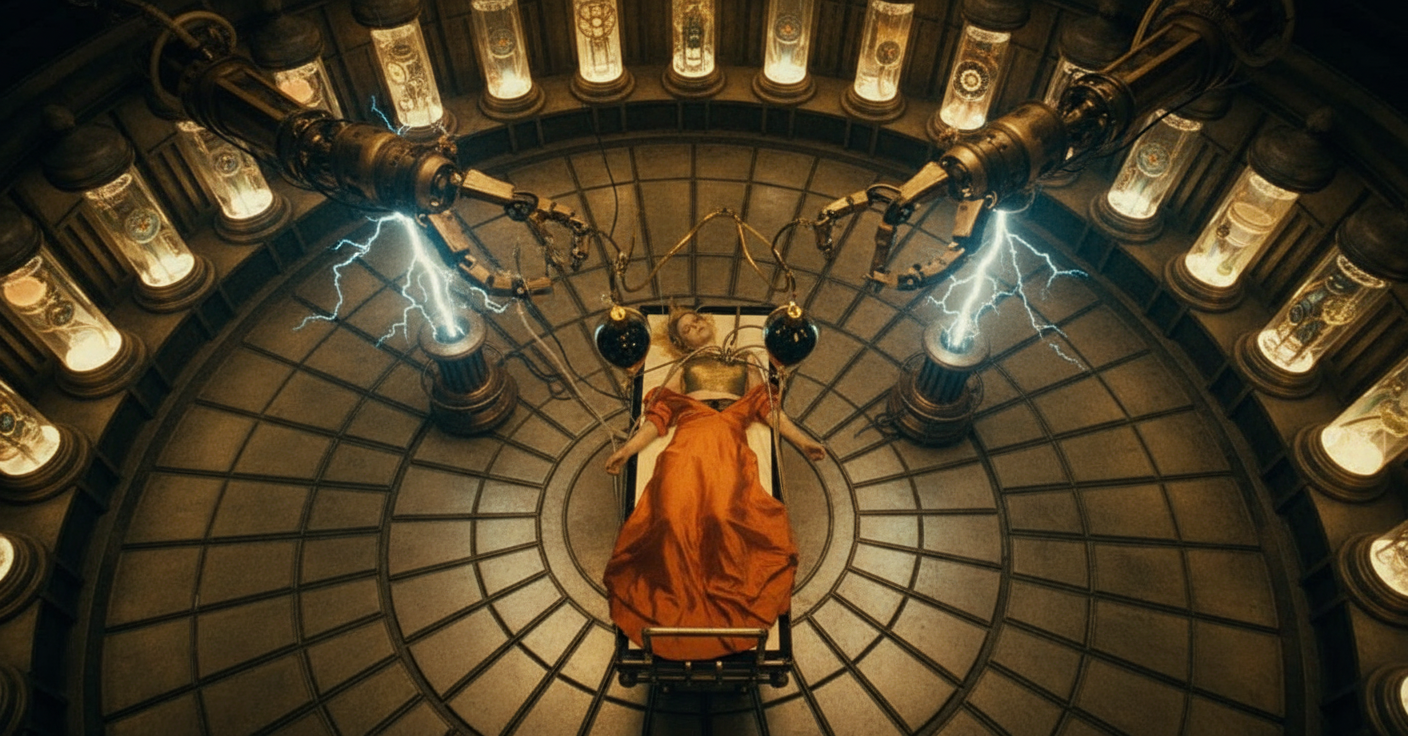 The Bride! Teaser Drops: Maggie Gyllenhaal Revives Bride of Frankenstein, In Theatres March 2026