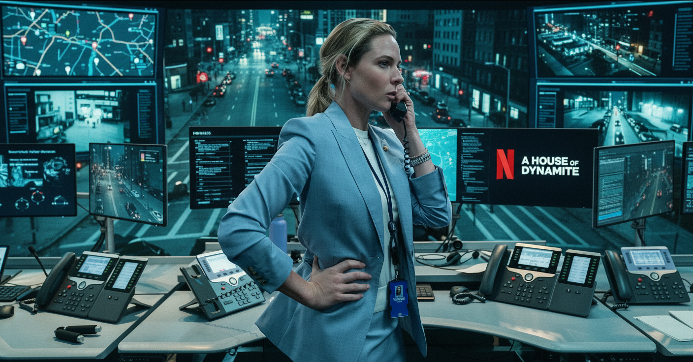 Netflix Just Dropped the Explosive Official Poster for Kathryn Bigelow’s A House of Dynamite