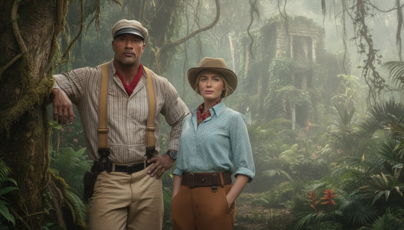 Dwayne Johnson and Emily Blunt Tease What’s Next for Jungle Cruise 2