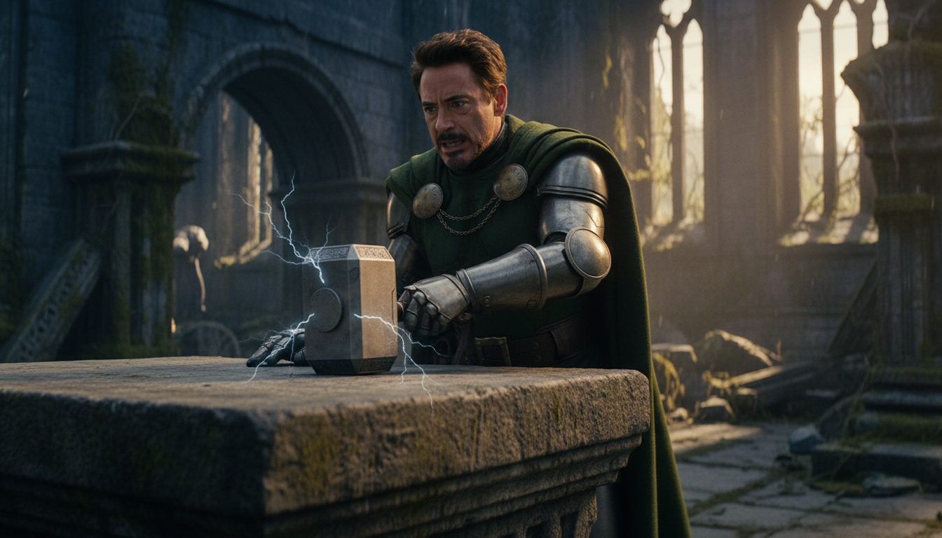 Can Robert Downey Jr’s Doctor Doom Bypass Mjölnir’s Worthiness Enchantment?