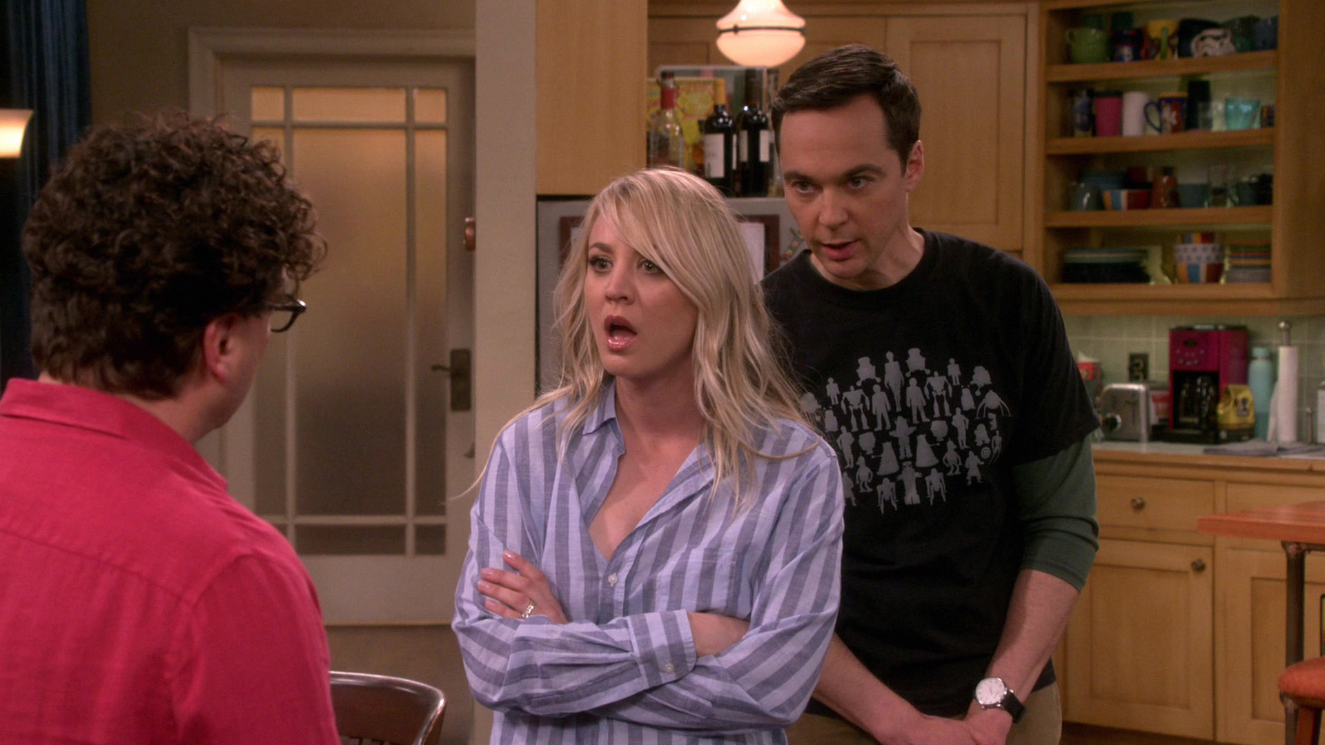 Parsons & Cuoco Had the Best Reaction After TBBT Scene Didn't Go as Planned