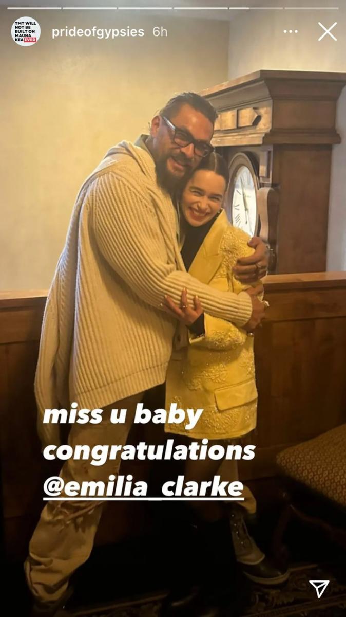 Emilia Clarke & Jason Momoa's Off-Screen Friendship Still Warms Our Hearts in 2023 - image 2