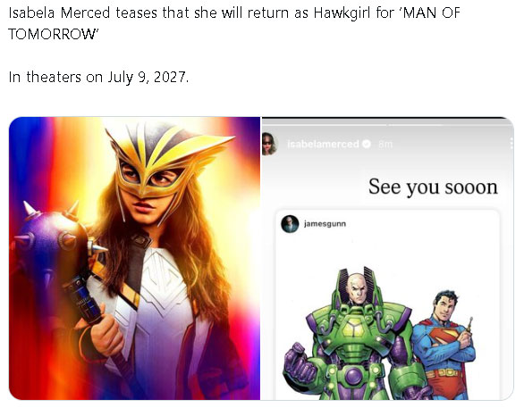Hawkgirl Just Confirmed The Justice Gang's Comeback In Superman Man Of Tomorrow - image 1
