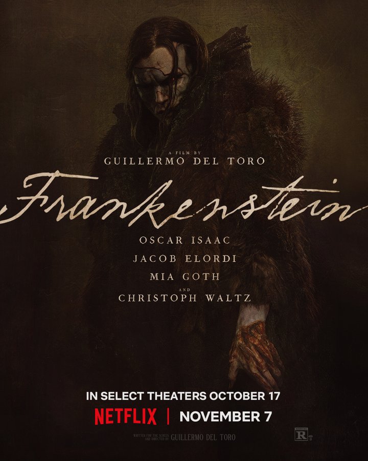 Jacob Elordi’s Frankenstein Monster Fully Revealed in Striking New Poster - image 1