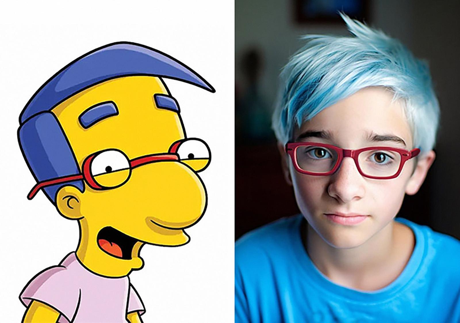 AI Transforms 12 Simpsons Characters into Real-Life Counterparts - image 4