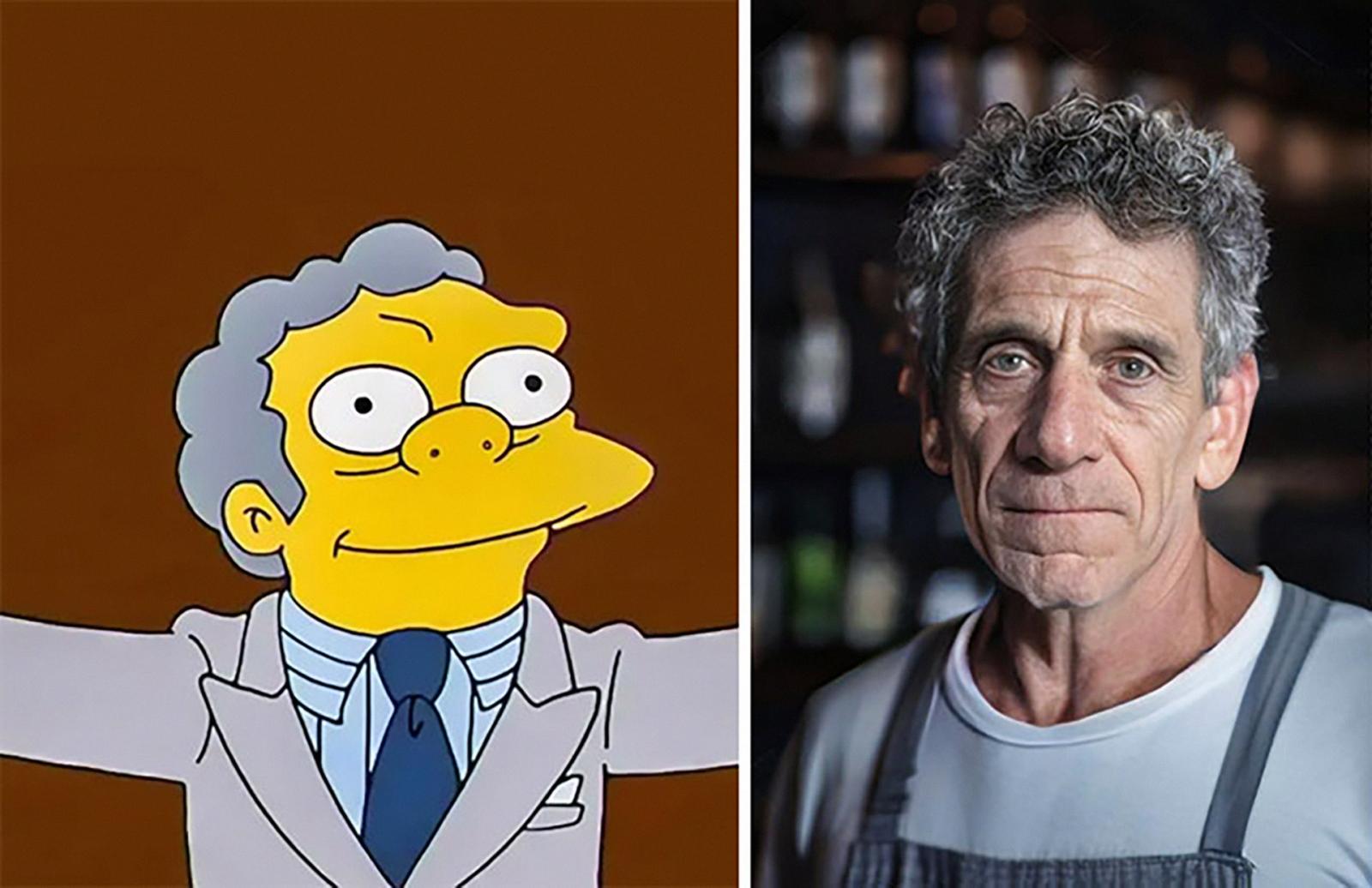 AI Transforms 12 Simpsons Characters into Real-Life Counterparts - image 5