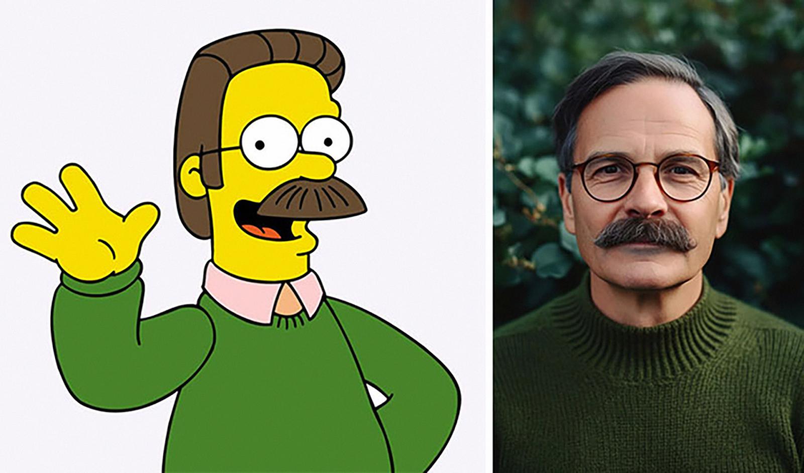 AI Transforms 12 Simpsons Characters into Real-Life Counterparts - image 1