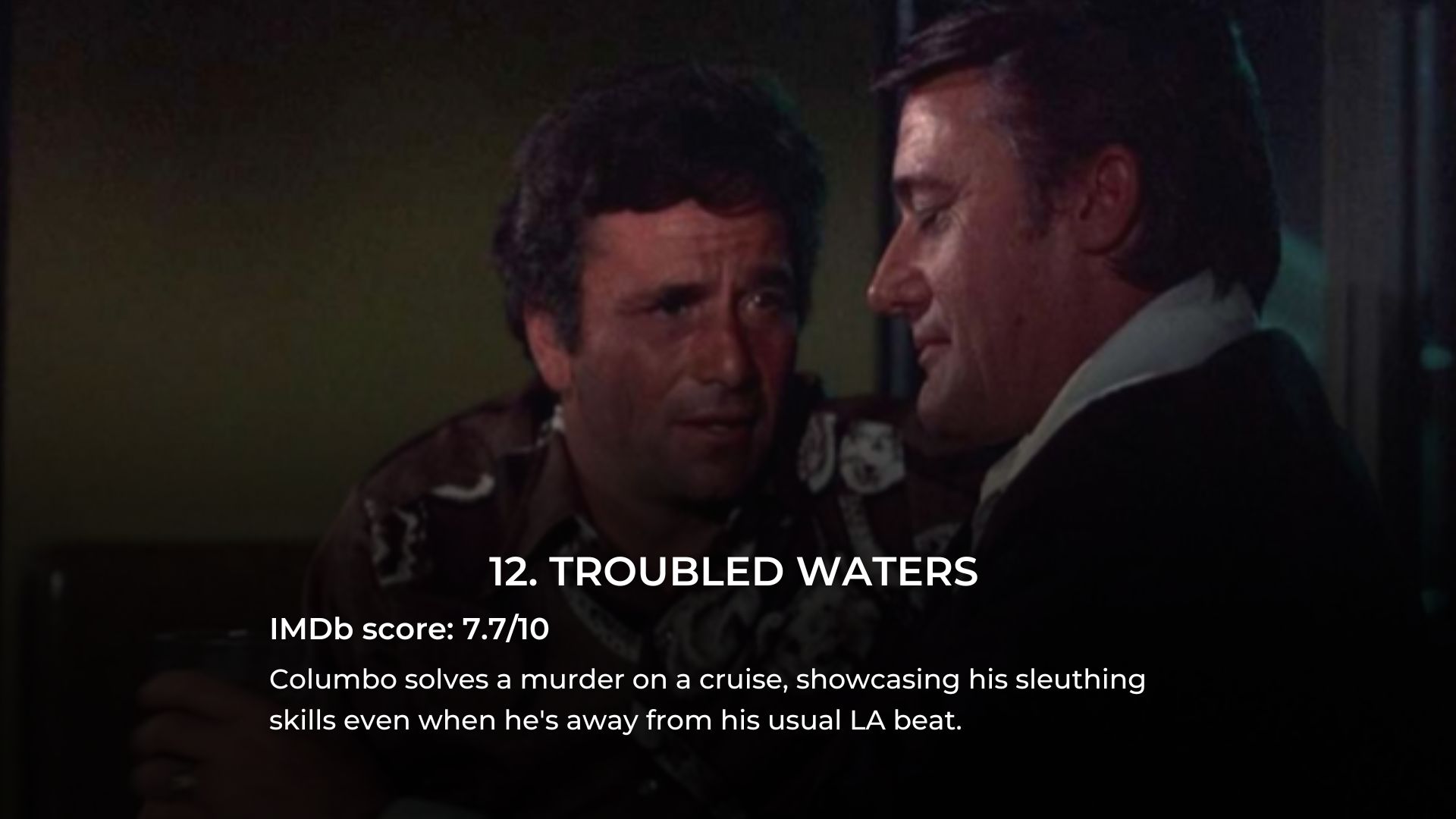 The 25 Best Episodes of Columbo, According to IMDb