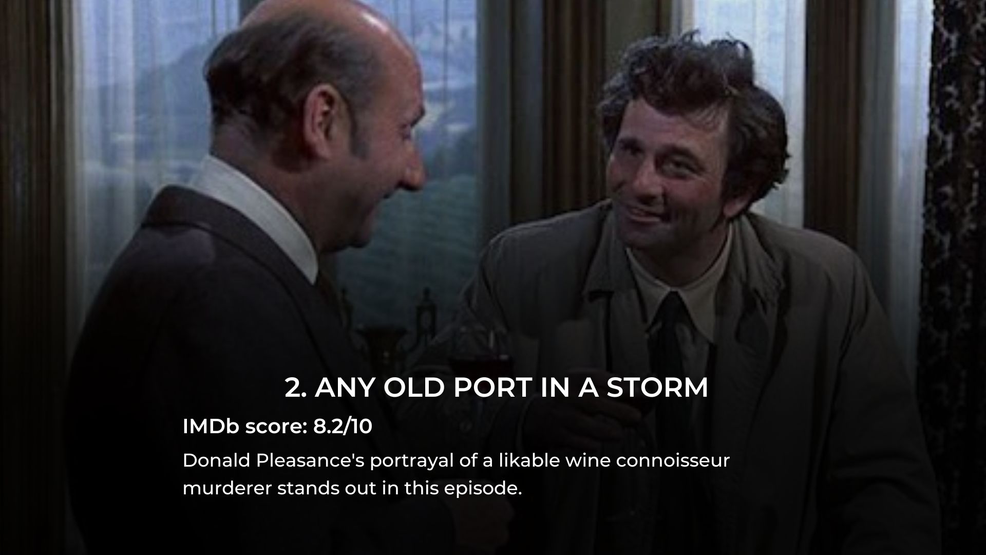 The 25 Best Episodes of Columbo, According to IMDb