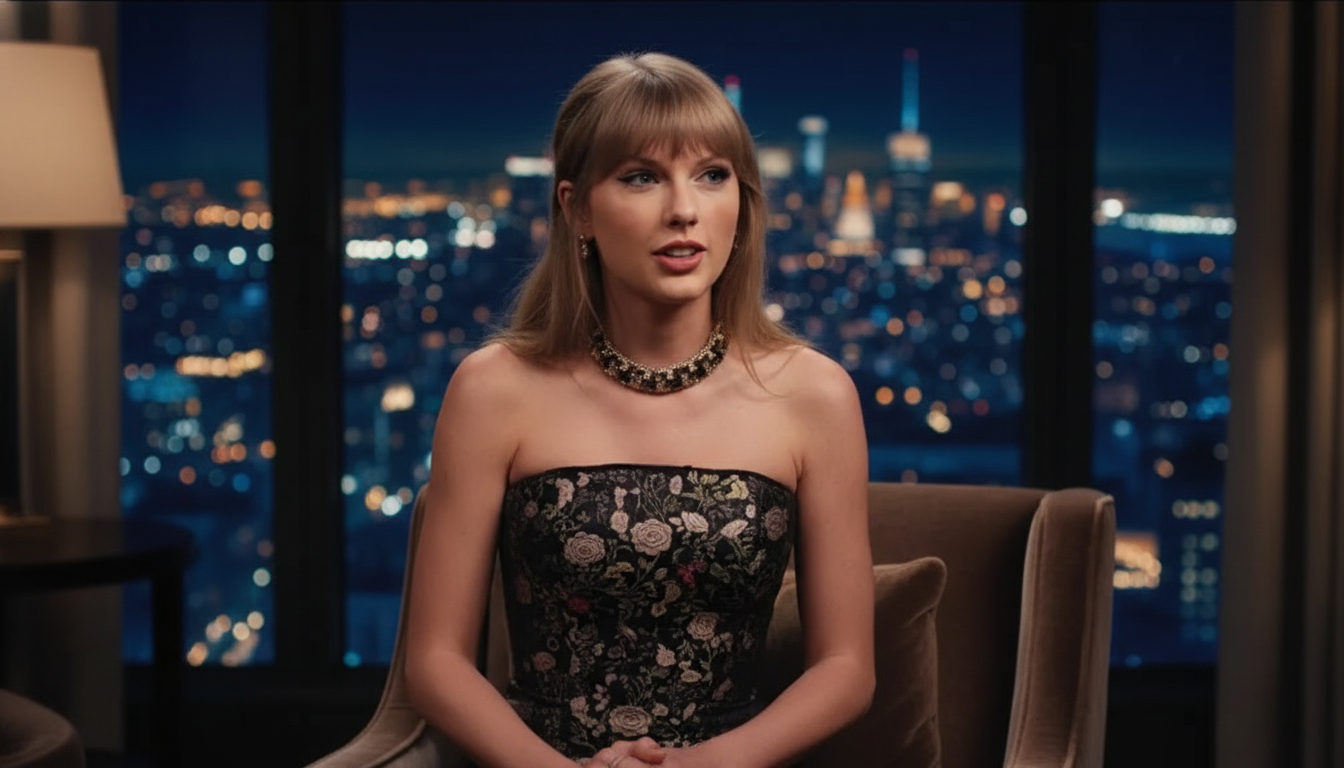 Taylor Swift Unveils Her Latest Obsession on Seth Meyers