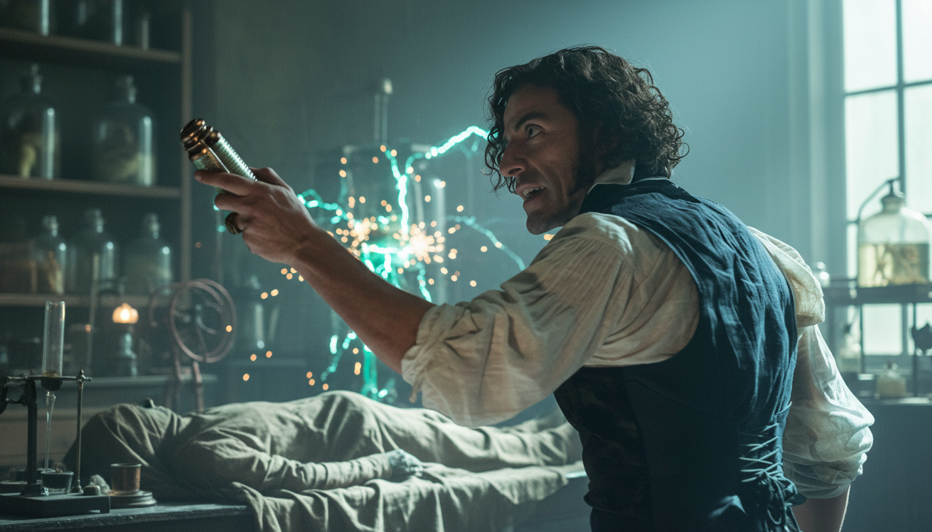 Taron Pascal Oscar Isaac Ditched Two Blockbusters to Play Frankenstein — Pedro ...