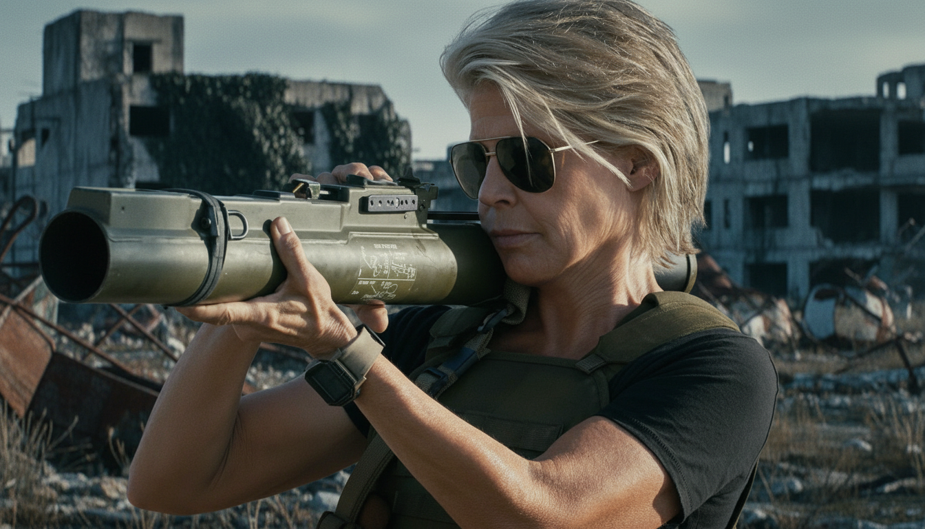 Stranger Things Star Linda Hamilton Reveals the BestCase Future for